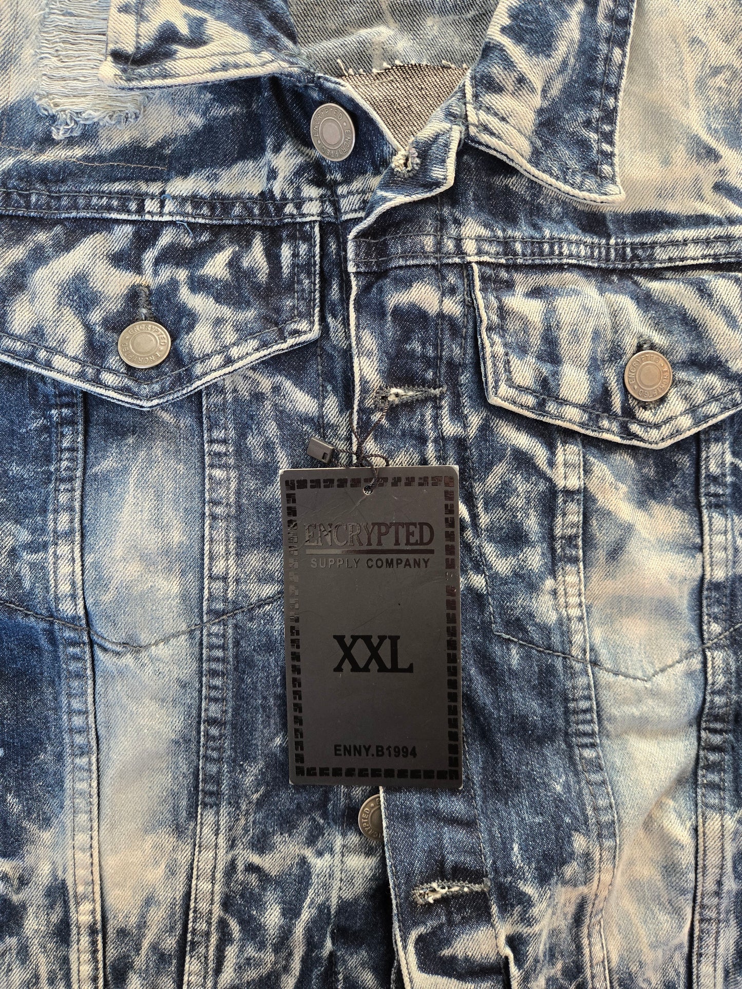 Sleeveless Denim Jacket