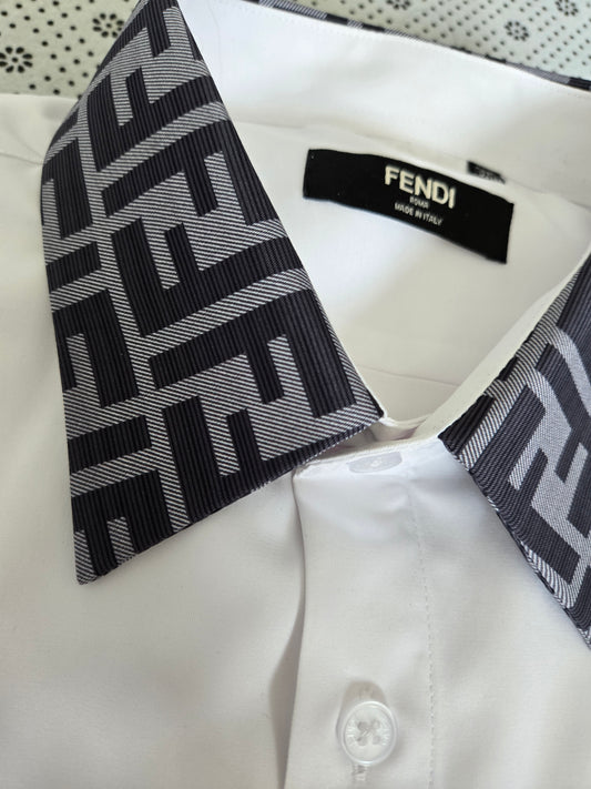 Fendi White Oxford Shirt