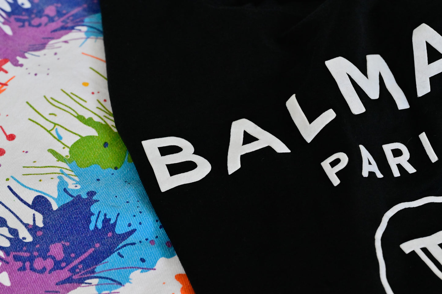 Balmain Paris Crew Neck Tee